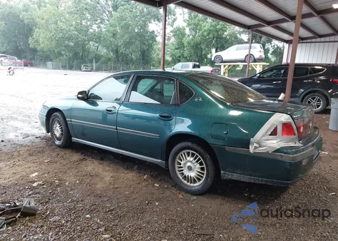 2000 Chevrolet Impala из США, поврежденный, VIN 2G1WF55E0Y9301906
